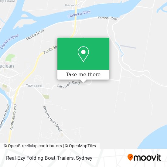 Real-Ezy Folding Boat Trailers map