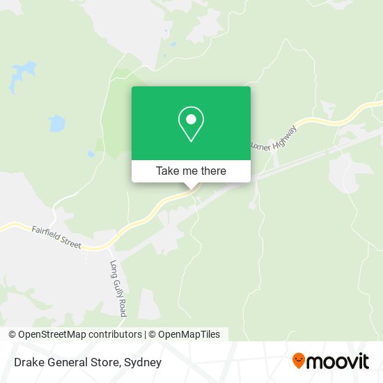 Drake General Store map