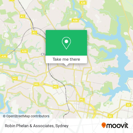 Robin Phelan & Associates map