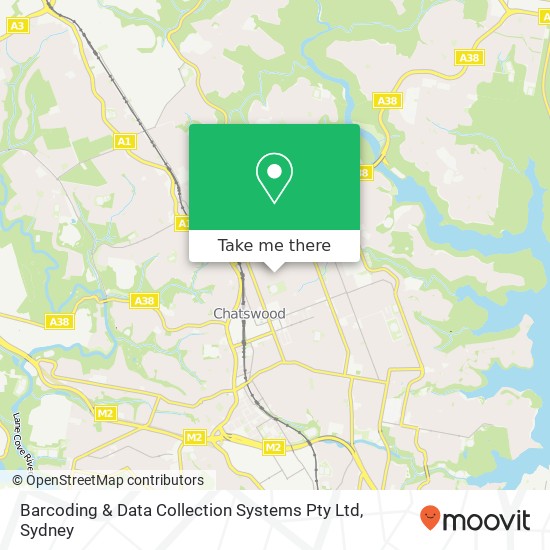 Barcoding & Data Collection Systems Pty Ltd map