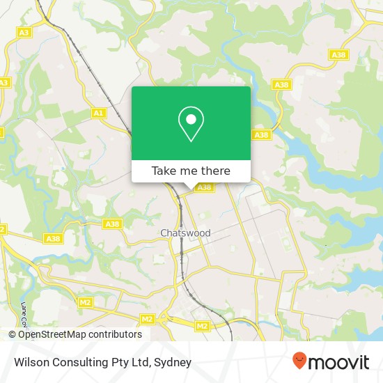 Wilson Consulting Pty Ltd map