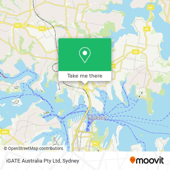 iGATE Australia Pty Ltd map