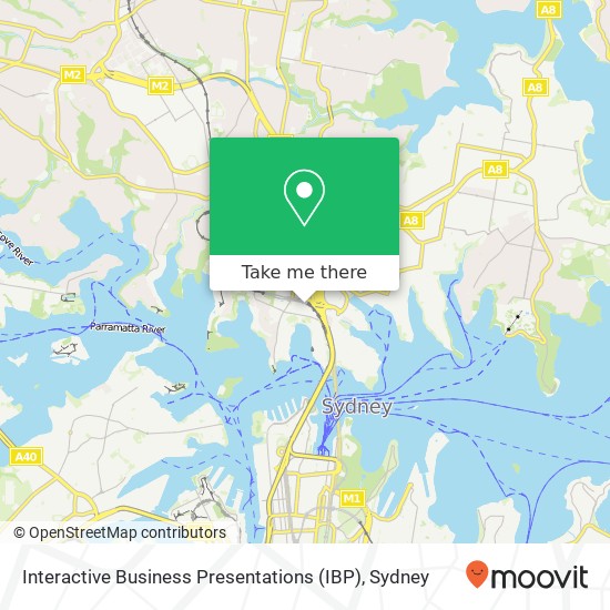 Interactive Business Presentations (IBP) map