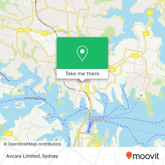 Avcare Limited map
