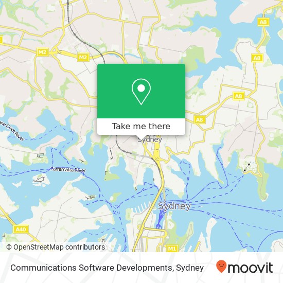 Communications Software Developments map