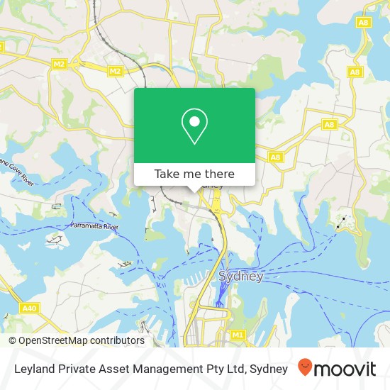 Leyland Private Asset Management Pty Ltd map