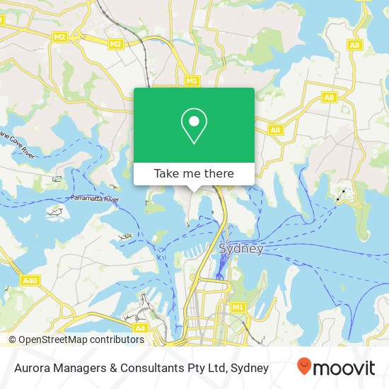 Aurora Managers & Consultants Pty Ltd map