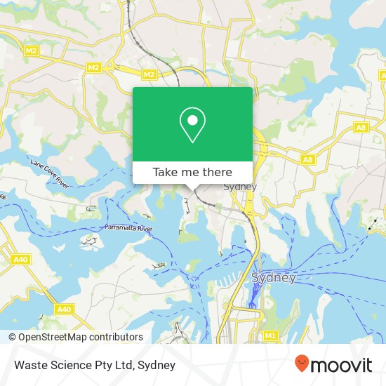 Waste Science Pty Ltd map
