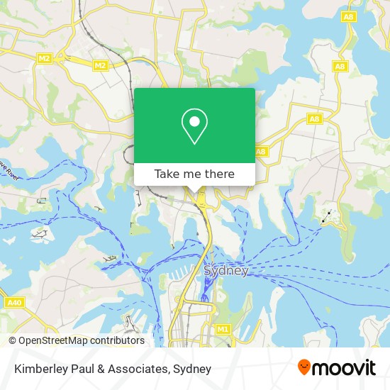 Kimberley Paul & Associates map