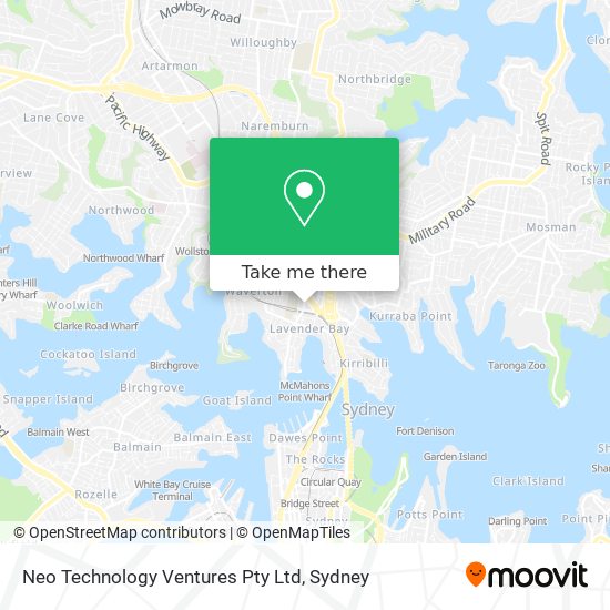 Neo Technology Ventures Pty Ltd map