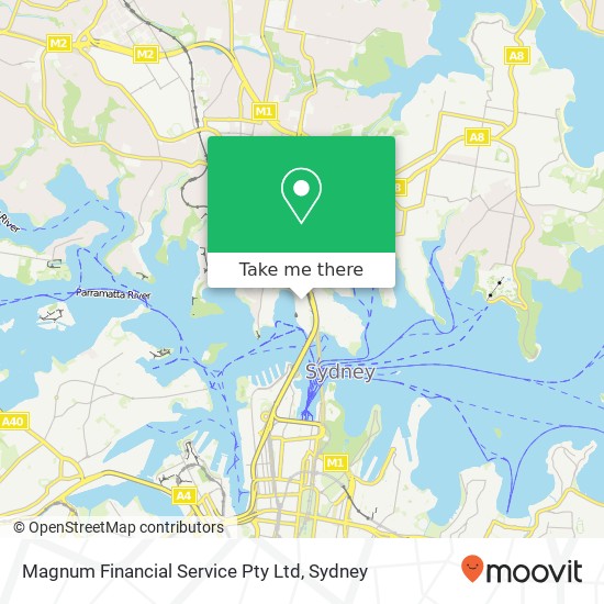 Magnum Financial Service Pty Ltd map