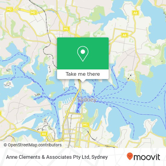 Anne Clements & Associates Pty Ltd map
