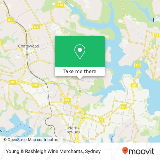 Young & Rashleigh Wine Merchants map