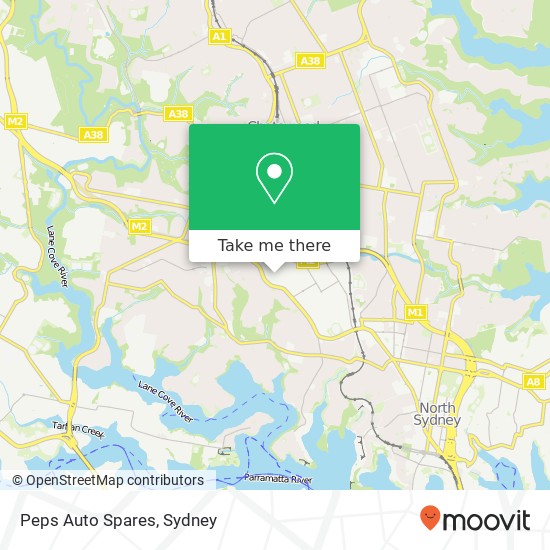 Peps Auto Spares map