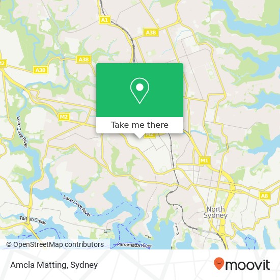 Mapa Amcla Matting