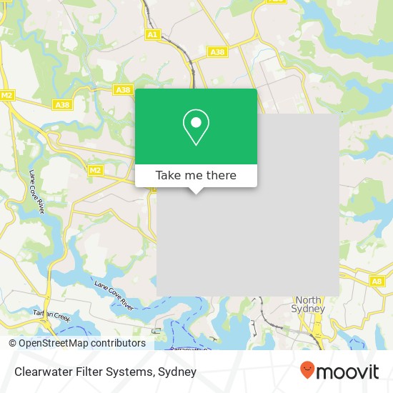 Clearwater Filter Systems map