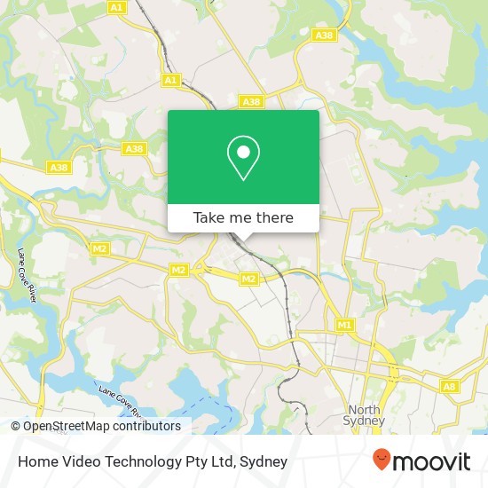 Home Video Technology Pty Ltd map