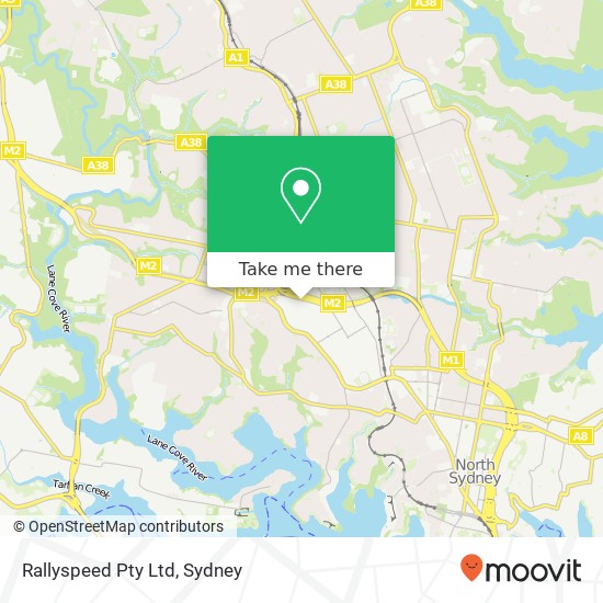 Rallyspeed Pty Ltd map