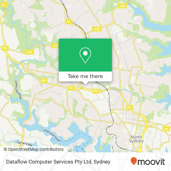 Dataflow Computer Services Pty Ltd map