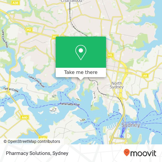 Pharmacy Solutions map