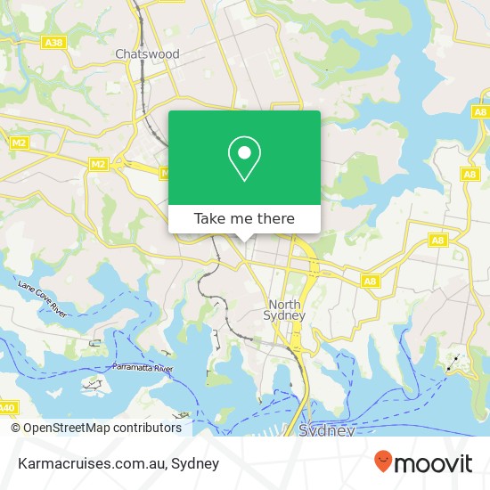 Karmacruises.com.au map