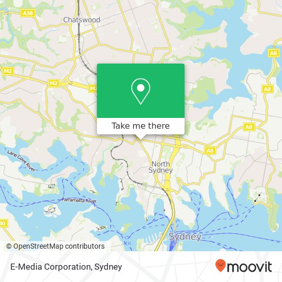 E-Media Corporation map