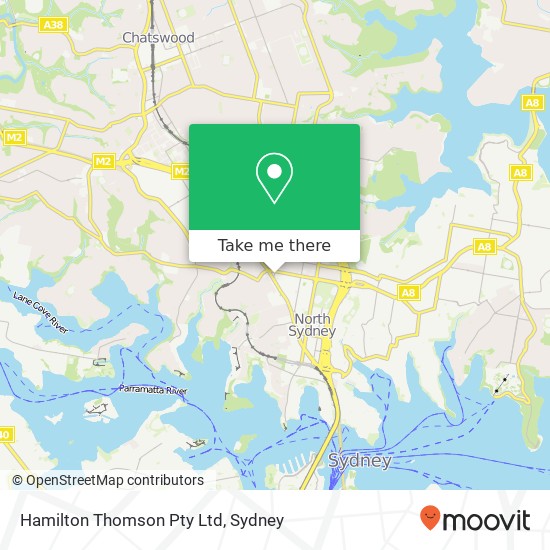 Mapa Hamilton Thomson Pty Ltd