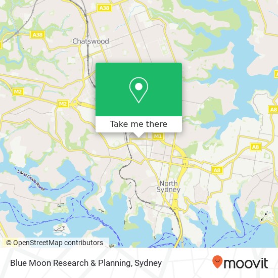 Blue Moon Research & Planning map