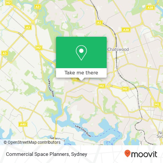 Mapa Commercial Space Planners
