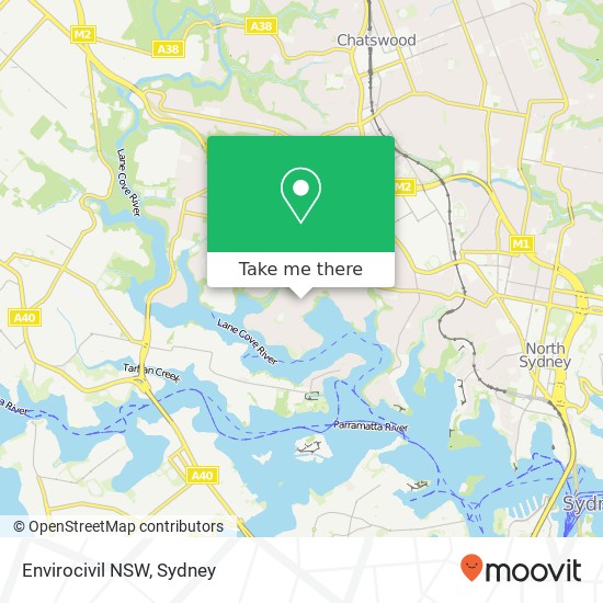 Envirocivil NSW map