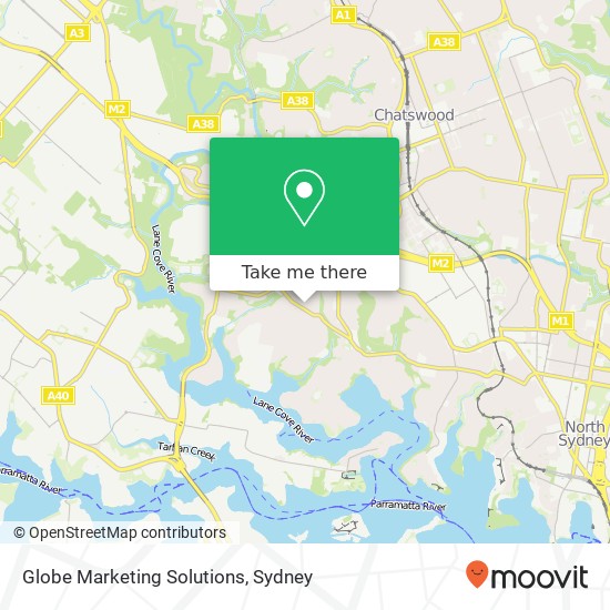 Globe Marketing Solutions map