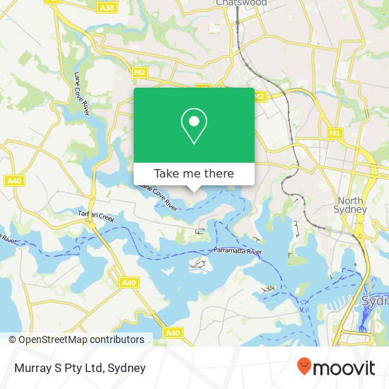 Murray S Pty Ltd map