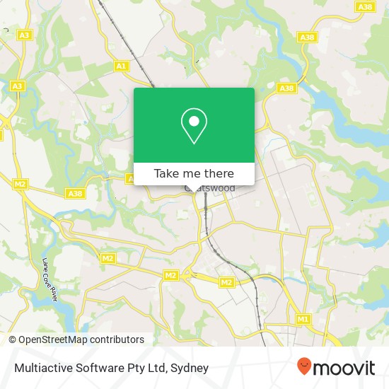 Multiactive Software Pty Ltd map