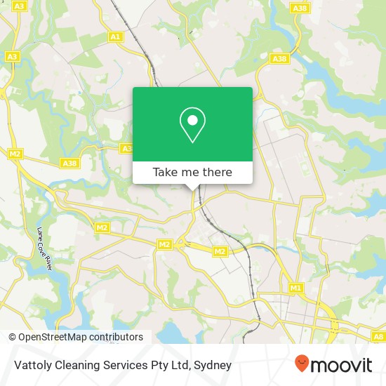 Vattoly Cleaning Services Pty Ltd map