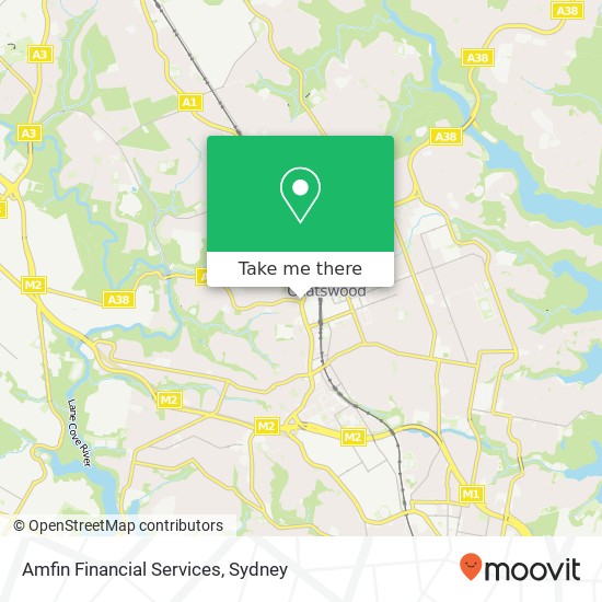 Amfin Financial Services map