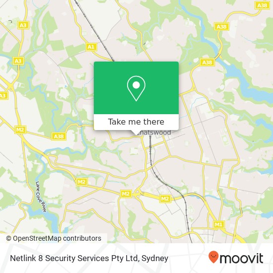 Netlink 8 Security Services Pty Ltd map