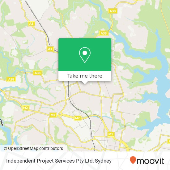 Independent Project Services Pty Ltd map