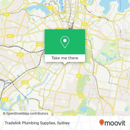 Tradelink Plumbing Supplies map