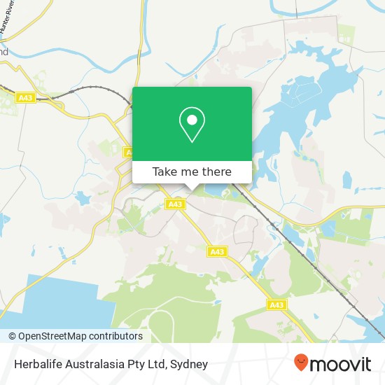 Herbalife Australasia Pty Ltd map