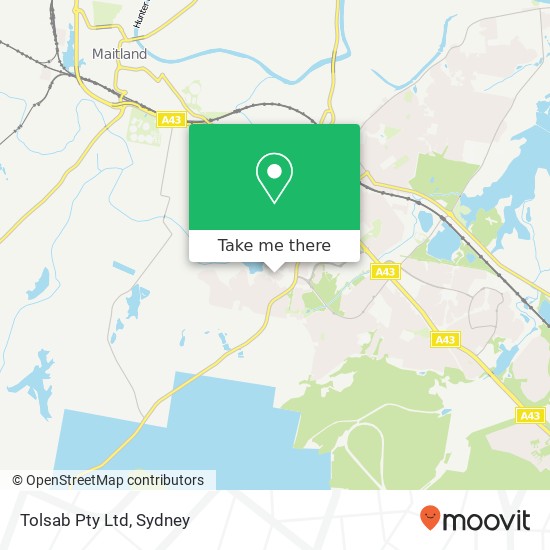 Tolsab Pty Ltd map