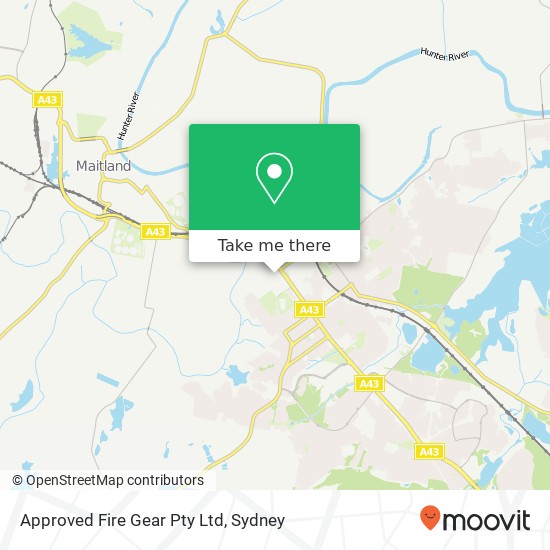 Approved Fire Gear Pty Ltd map