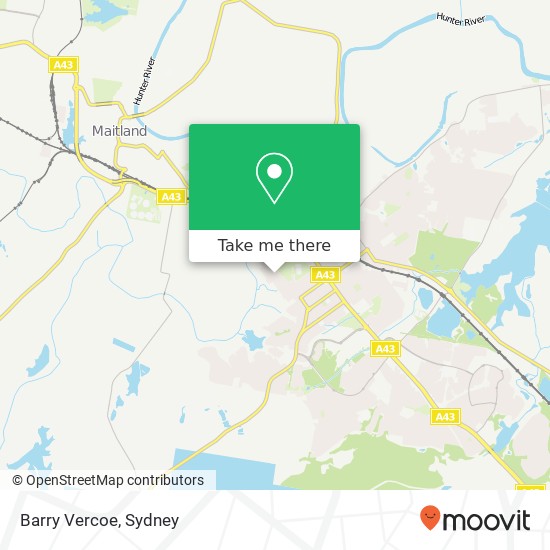 Barry Vercoe map