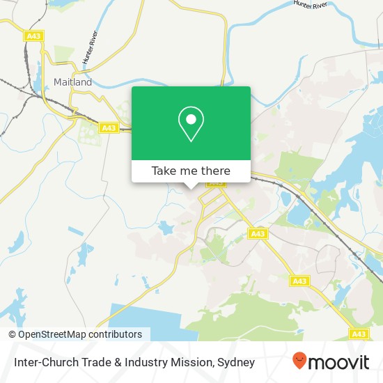 Mapa Inter-Church Trade & Industry Mission