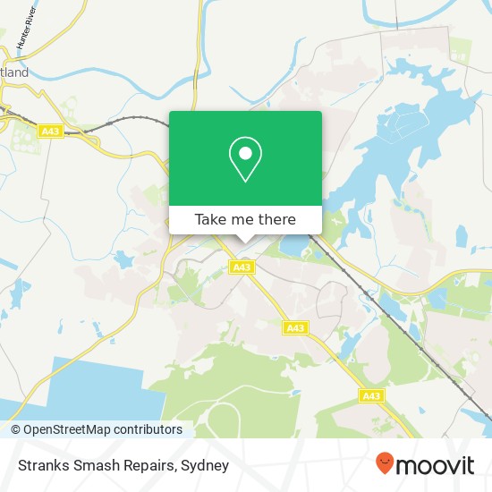 Stranks Smash Repairs map