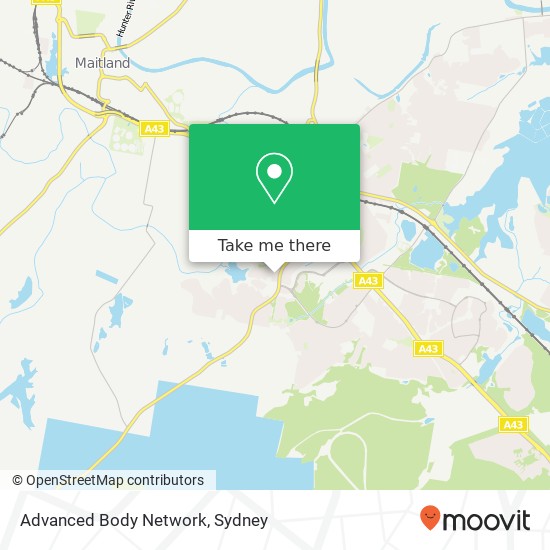 Mapa Advanced Body Network