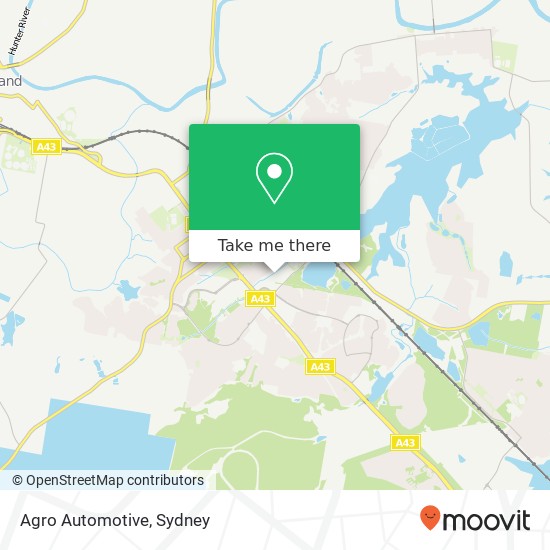 Agro Automotive map