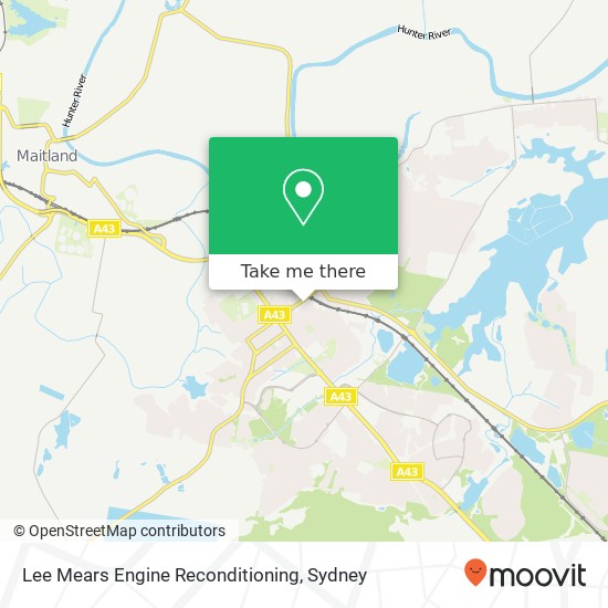 Lee Mears Engine Reconditioning map