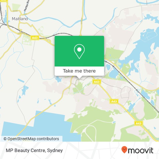 MP Beauty Centre map