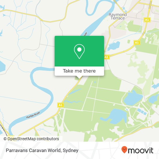 Parravans Caravan World map