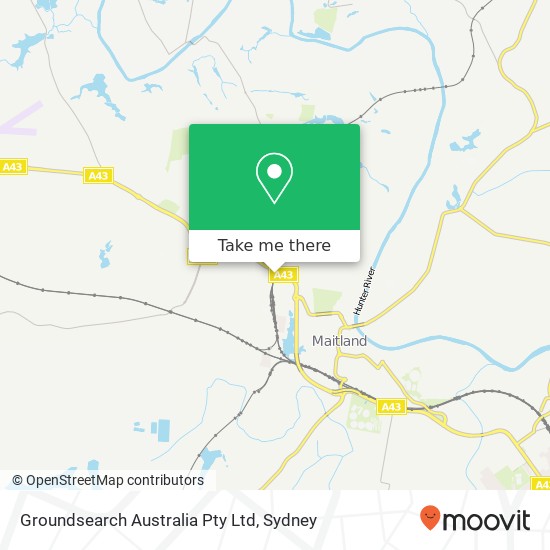 Groundsearch Australia Pty Ltd map